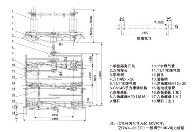 GW4-35/1250A뿪Ҫװߴ